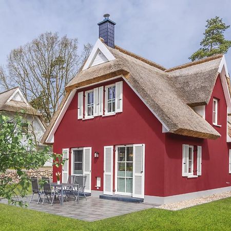 Reetdachhaus Am Haff Mit Sauna, Terrasse, Wlan Zirchow Eksteriør billede